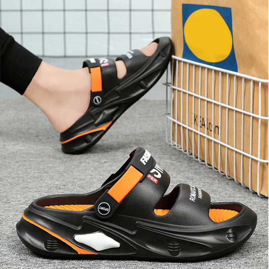 Dikke Kussen Sandalen Met Een Sponsachtige Sensatie
