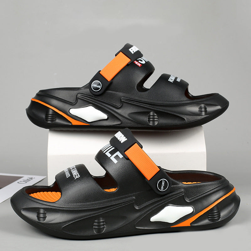 Dikke Kussen Sandalen Met Een Sponsachtige Sensatie