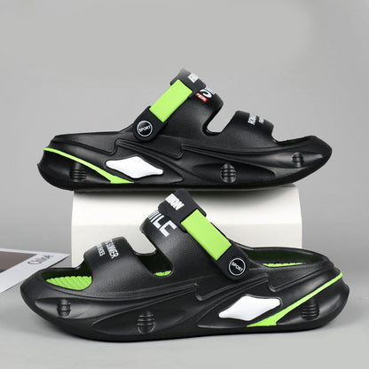 Dikke Kussen Sandalen Met Een Sponsachtige Sensatie