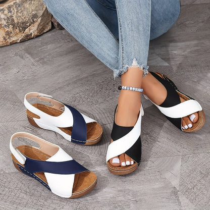 🏖️Spring Special Women's Extra-comfortable wedge and sandals👡