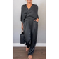 🔥Factory Direct Sales💃Women's mercerized cotton V-neck 2-piece suit