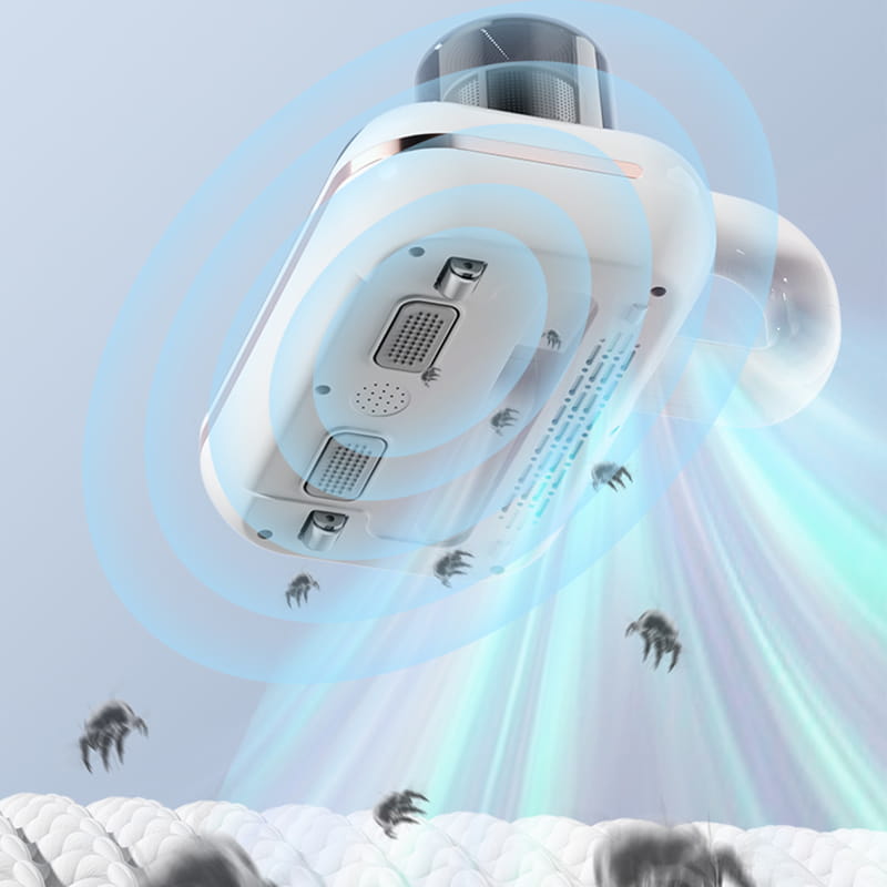 Aspirateur de lit portable compact et sans fil