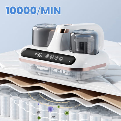 Aspirateur de lit portable compact et sans fil