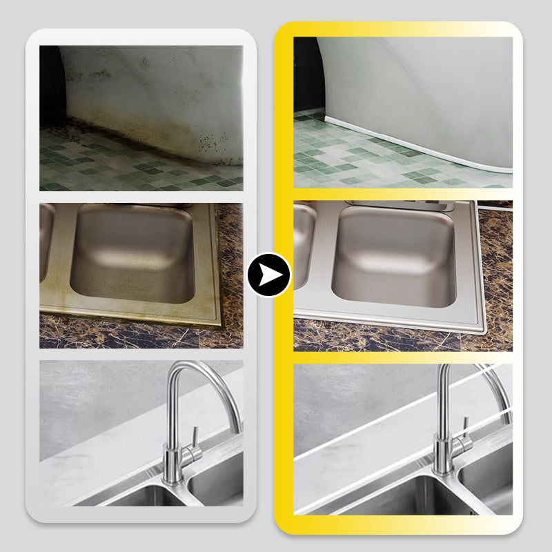 🚿 ACHETEZ 2 - RECEVEZ 1 GRATUIT ! ✨ Mastic Blanc Imperméable Multifonction - Scellant Étanche pour Joints, Rebords et Réparations 🛠️🧱