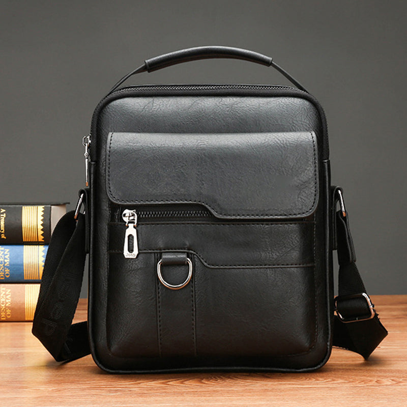 Zakelijke casual tas voor heren met grote capaciteit – duurzaam nylon, met laptopvak en georganiseerde vakken voor werk en reizen