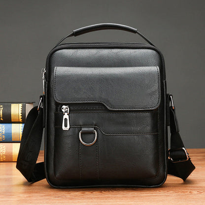 Zakelijke casual tas voor heren met grote capaciteit – duurzaam nylon, met laptopvak en georganiseerde vakken voor werk en reizen