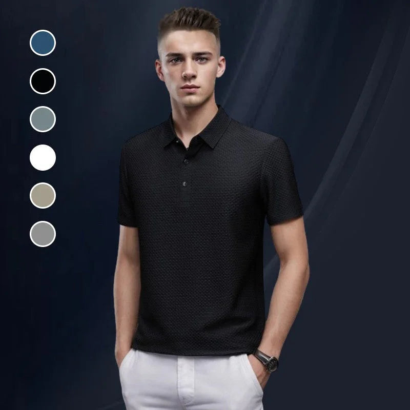 🎊 50% KORTING ❄️ Heren Zomer T-Shirt in Verkoelende Zijdezachte Stof