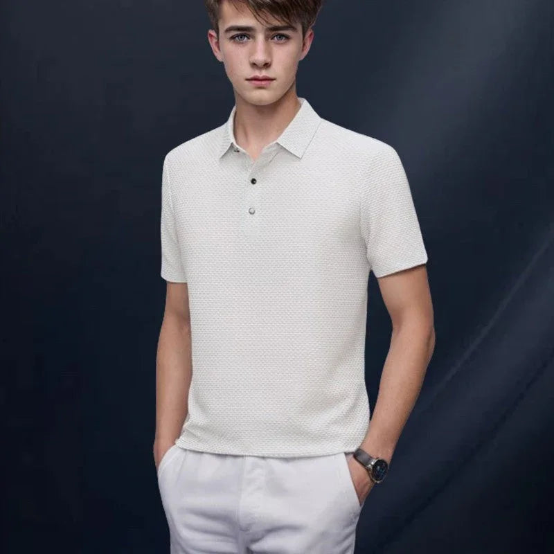 🎊 50% KORTING ❄️ Heren Zomer T-Shirt in Verkoelende Zijdezachte Stof