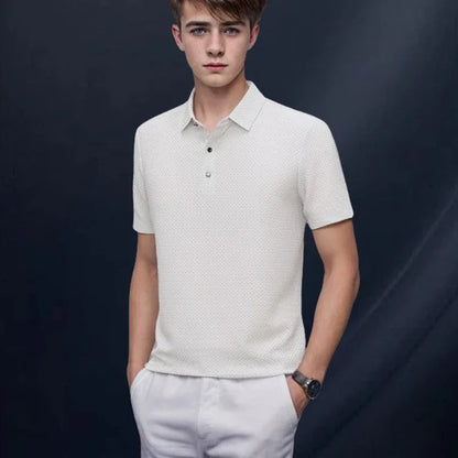 🎊 50% KORTING ❄️ Heren Zomer T-Shirt in Verkoelende Zijdezachte Stof