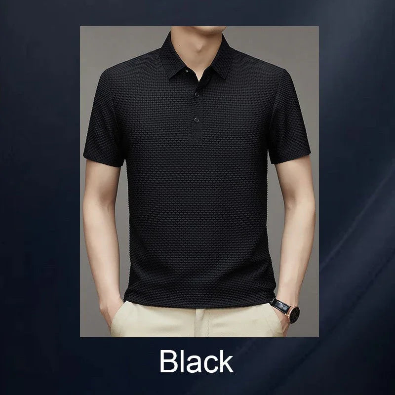 🎊 50% KORTING ❄️ Heren Zomer T-Shirt in Verkoelende Zijdezachte Stof