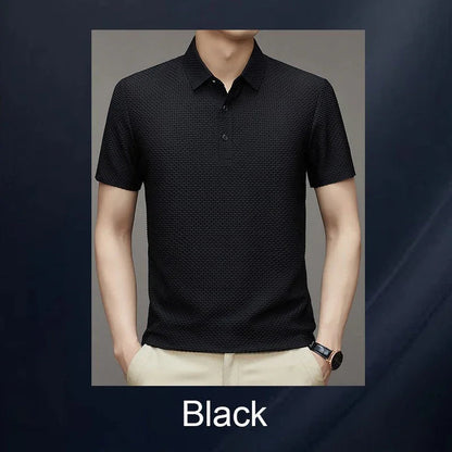 🎊 50% KORTING ❄️ Heren Zomer T-Shirt in Verkoelende Zijdezachte Stof