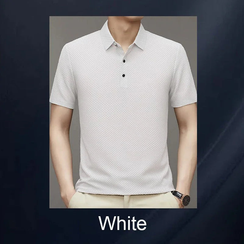 🎊 50% KORTING ❄️ Heren Zomer T-Shirt in Verkoelende Zijdezachte Stof