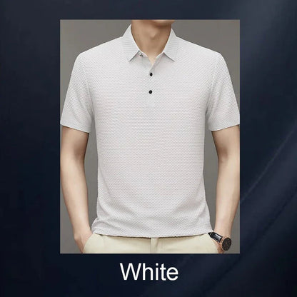 🎊 50% KORTING ❄️ Heren Zomer T-Shirt in Verkoelende Zijdezachte Stof