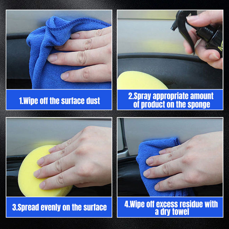 🔥2025VENTE – Produit d'entretien pour restaurer le revêtement cristallin micromoléculaire