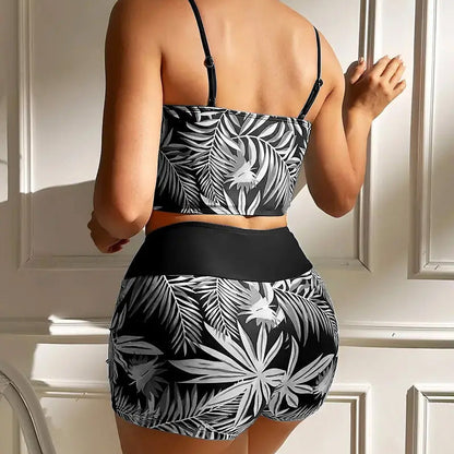 🏖️Nieuw ontwerp 2026👙✨Tweedelige badpakset met print voor dames