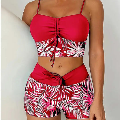 🏖️Nieuw ontwerp 2026👙✨Tweedelige badpakset met print voor dames