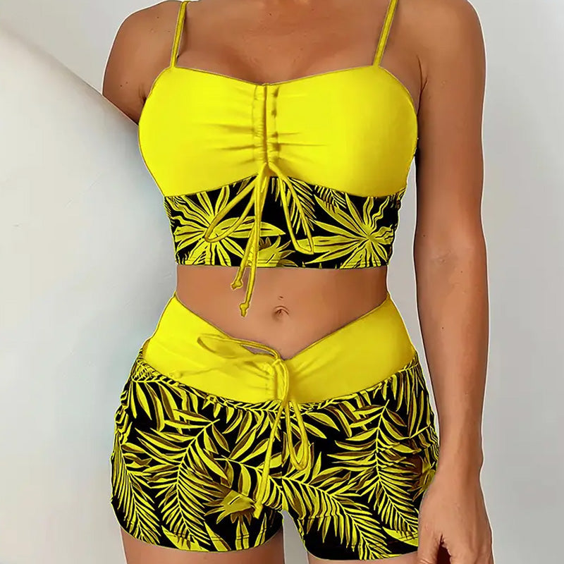 🏖️Nieuw ontwerp 2026👙✨Tweedelige badpakset met print voor dames