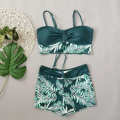 🏖️Nieuw ontwerp 2026👙✨Tweedelige badpakset met print voor dames