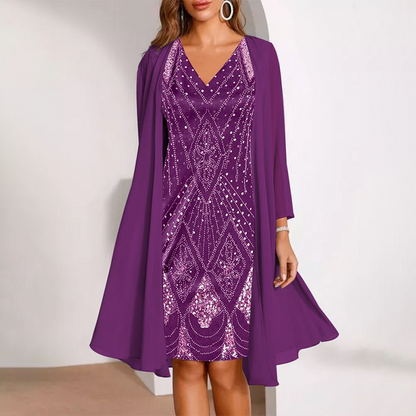 👗✨Nieuwe stijl 2026: chiffon jurk met 3D-digitale print!🔥Koop er 2 en profiteer van gratis verzending