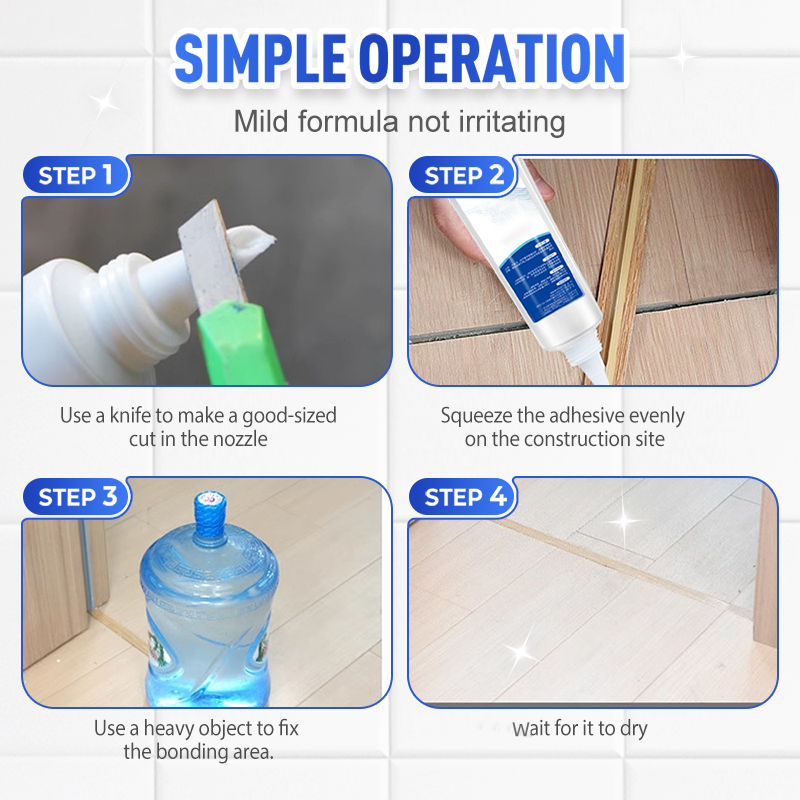 ✨2025 Vente chaude 50% de réduction 🛠️ Colle anti-détachement pour bande de bordure