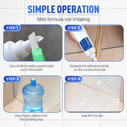 ✨2025 Vente chaude 50% de réduction 🛠️ Colle anti-détachement pour bande de bordure