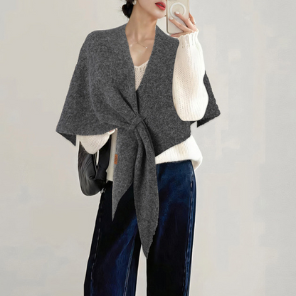 Écharpe châle triangulaire tendance pour femme