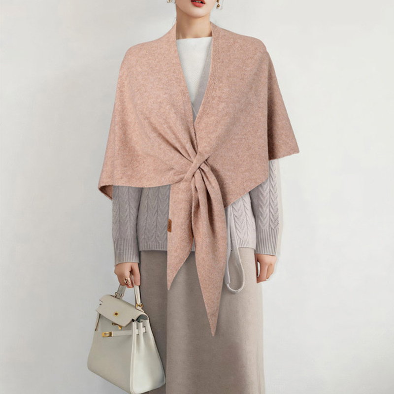 Écharpe châle triangulaire tendance pour femme