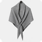 Écharpe châle triangulaire tendance pour femme