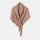 Écharpe châle triangulaire tendance pour femme