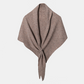 Écharpe châle triangulaire tendance pour femme