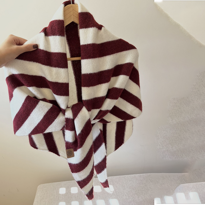 Écharpe châle triangulaire tendance pour femme