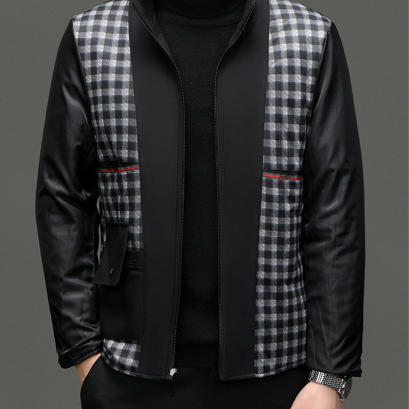 🔥Gratis verzending✈️Trenchcoat voor Heren met Middellange Lengte en Afneembare Voering