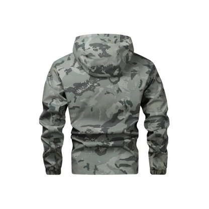 🦅 Veste camouflage pour homme : capuche, plus de poches et résistante aux intempéries – Parfaite pour l'extérieur et la ville !