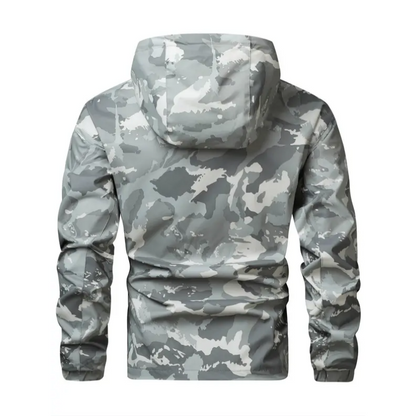 🦅 Veste camouflage pour homme : capuche, plus de poches et résistante aux intempéries – Parfaite pour l'extérieur et la ville !