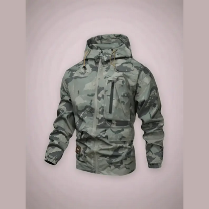 🦅 Veste camouflage pour homme : capuche, plus de poches et résistante aux intempéries – Parfaite pour l'extérieur et la ville !