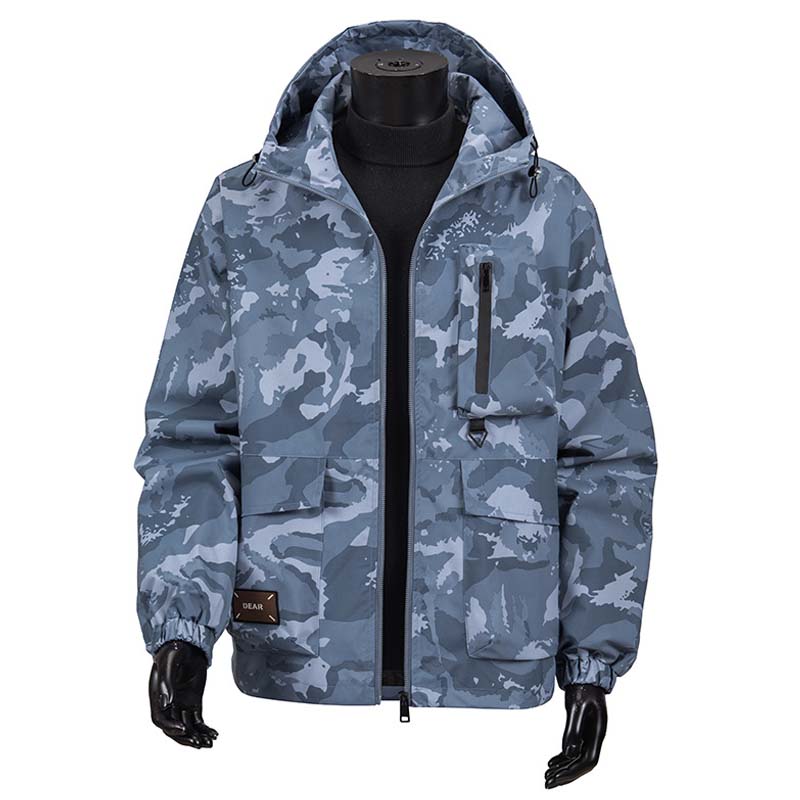 🦅 Veste camouflage pour homme : capuche, plus de poches et résistante aux intempéries – Parfaite pour l'extérieur et la ville !