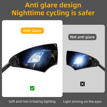 🔥50% DE RÉDUCTION – Rétroviseur de vélo réglable à 360°, 💪 pour guidon – ⏳ La vente se termine lorsque les stocks sont épuisés.