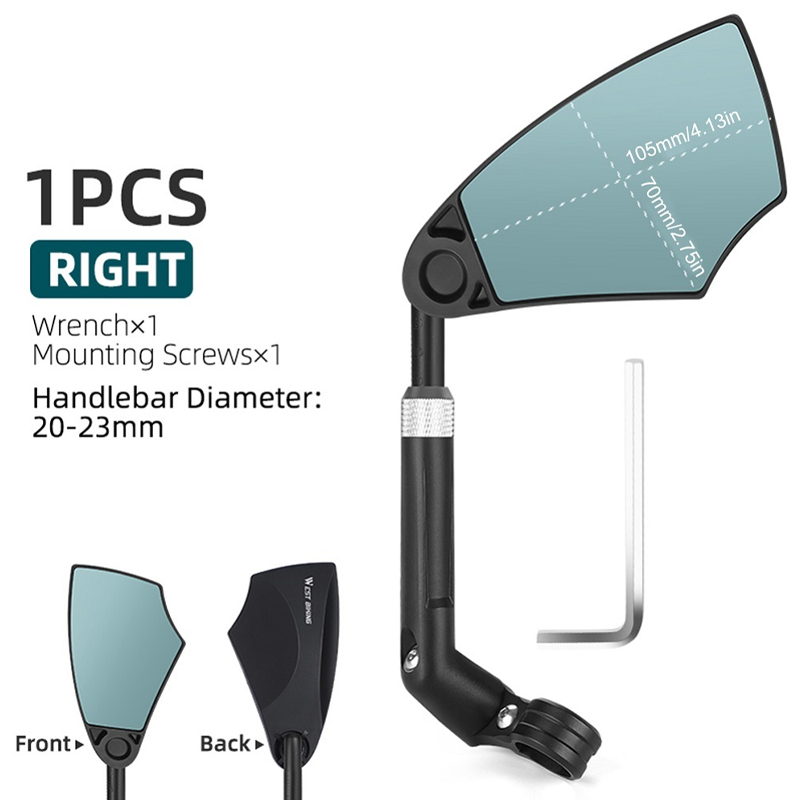 🔥50% DE RÉDUCTION – Rétroviseur de vélo réglable à 360°, 💪 pour guidon – ⏳ La vente se termine lorsque les stocks sont épuisés.