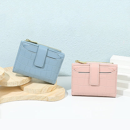 🔥2025 Hot Sale🔥Portefeuille compact uni pour femme