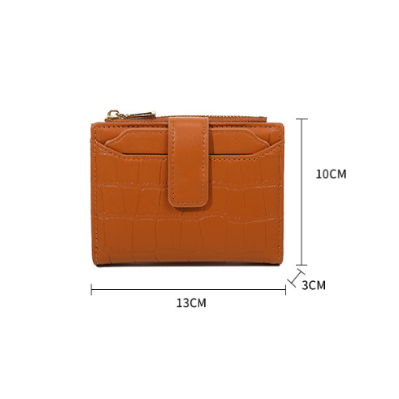 🔥2025 Hot Sale🔥Portefeuille compact uni pour femme