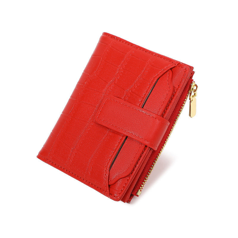 🔥2025 Hot Sale🔥Portefeuille compact uni pour femme