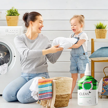 ✨ Puissant détachant pour vêtements - Élimine les taches de graisse, de vin et d'encre en quelques secondes, doux pour les tissus 🧴🔥