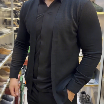 📢📢50 % de réduction！！！Chemise deux pièces pour homme - Confort & Élégance Inégalés