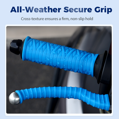 🔥Offres spéciales-Poignées universelles en silicone pour guidon et leviers de frein