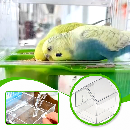 🎁HOT SALE(50% OFF)🔥Pull-Out External Parrot Feeder