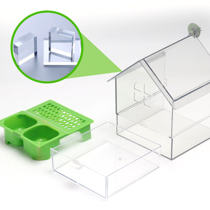 🎁HOT SALE(50% OFF)🔥Pull-Out External Parrot Feeder