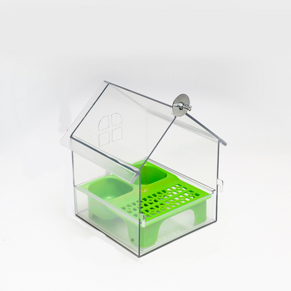 🎁HOT SALE(50% OFF)🔥Pull-Out External Parrot Feeder