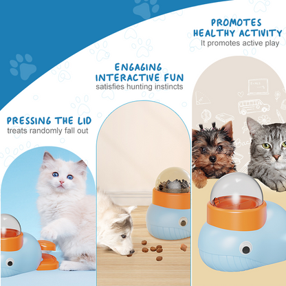 🐶🐾🎁 Jouet interactif 2-en-1 pour chiens 🦴 : distributeur de friandises + balle résistante à mâcher 🐕 — Achetez Bleu 🔵 + Rose 🌸 en lot et économisez 6 € 💶 — Idéal pour occuper, stimuler et récompenser votre compagnon ✨🎉