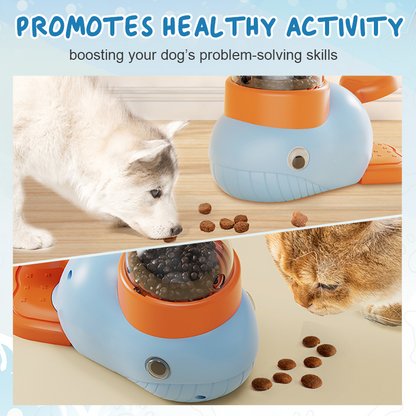 🐶🐾🎁 Jouet interactif 2-en-1 pour chiens 🦴 : distributeur de friandises + balle résistante à mâcher 🐕 — Achetez Bleu 🔵 + Rose 🌸 en lot et économisez 6 € 💶 — Idéal pour occuper, stimuler et récompenser votre compagnon ✨🎉