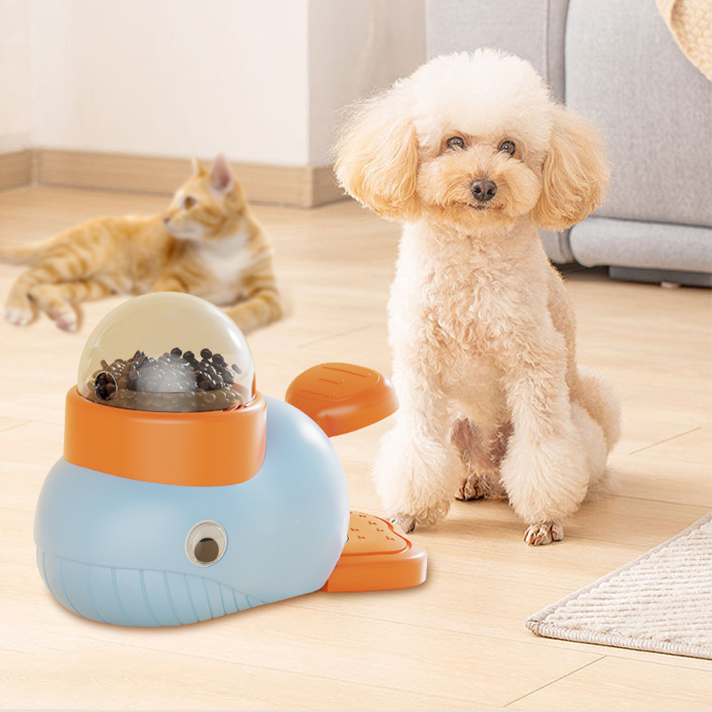 🐶🐾🎁 Jouet interactif 2-en-1 pour chiens 🦴 : distributeur de friandises + balle résistante à mâcher 🐕 — Achetez Bleu 🔵 + Rose 🌸 en lot et économisez 6 € 💶 — Idéal pour occuper, stimuler et récompenser votre compagnon ✨🎉